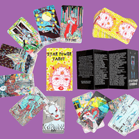 star power tarot deck contents including guidebook and two-piece glossy box