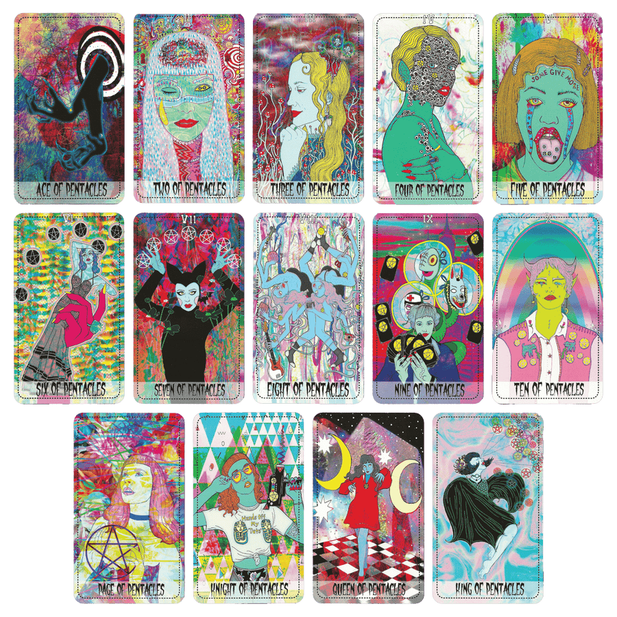 star power tarot deck pentacles minor arcana