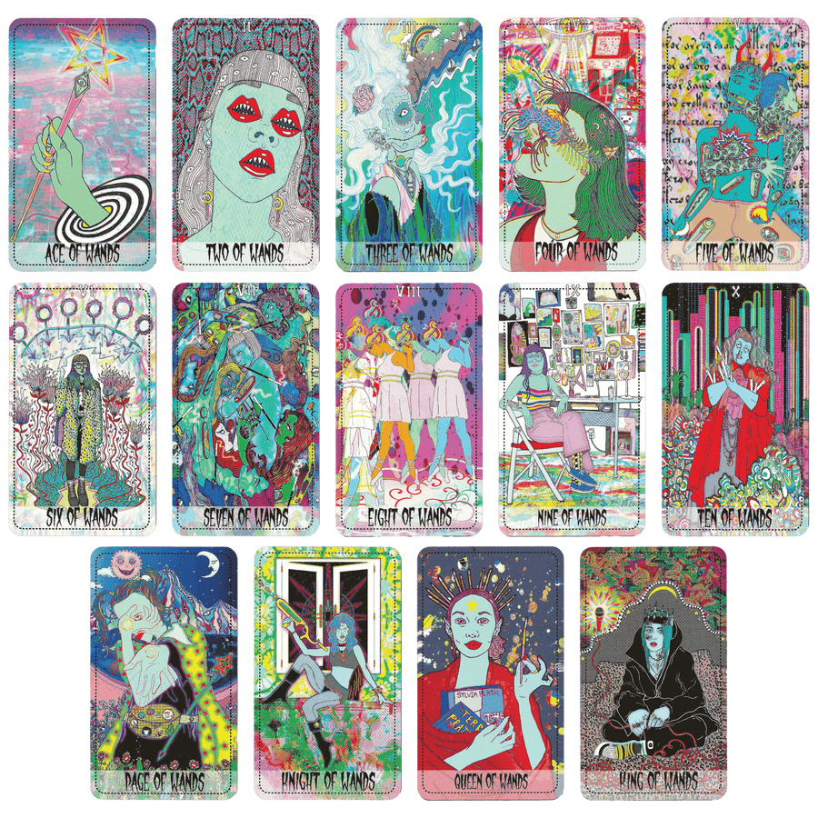 star power tarot deck wands minor arcana