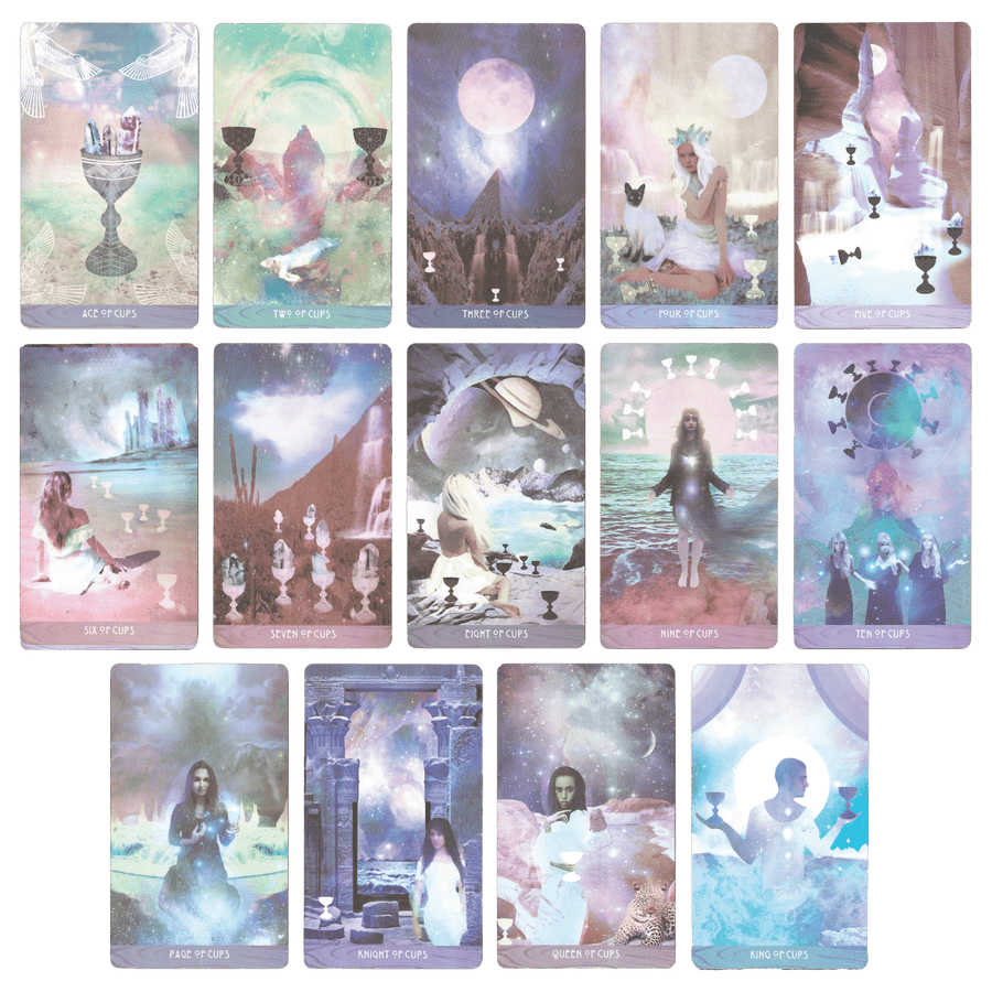 the starchild tarot akashic cups minor arcana