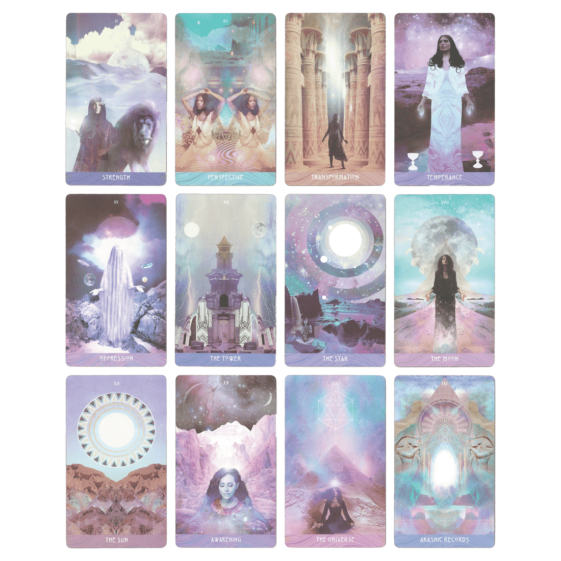 the starchild tarot akashic 11 to 22 major arcana cards