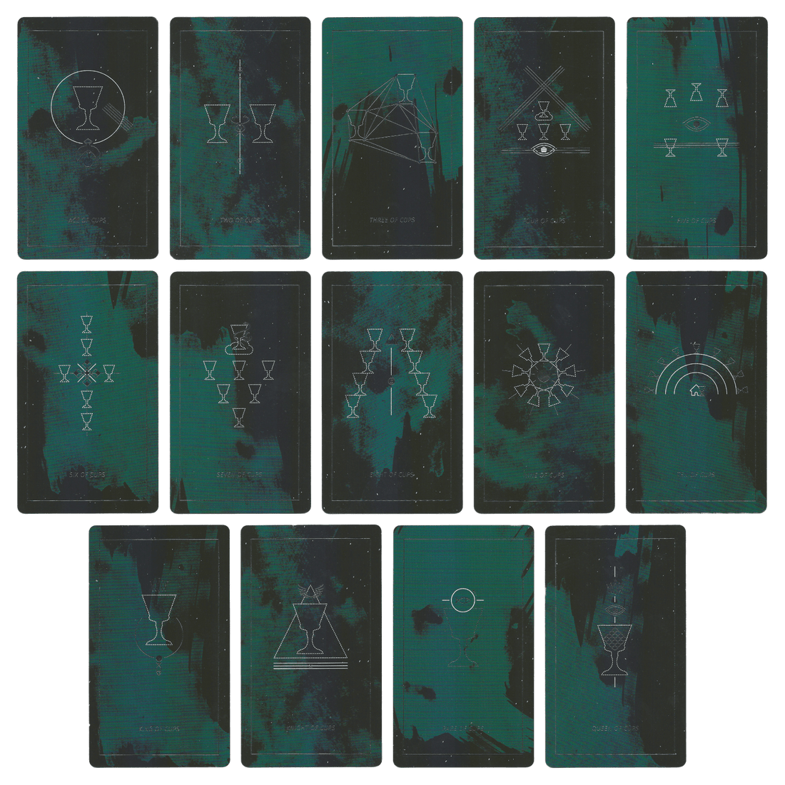 synesthesia tarot cups minor arcana cards