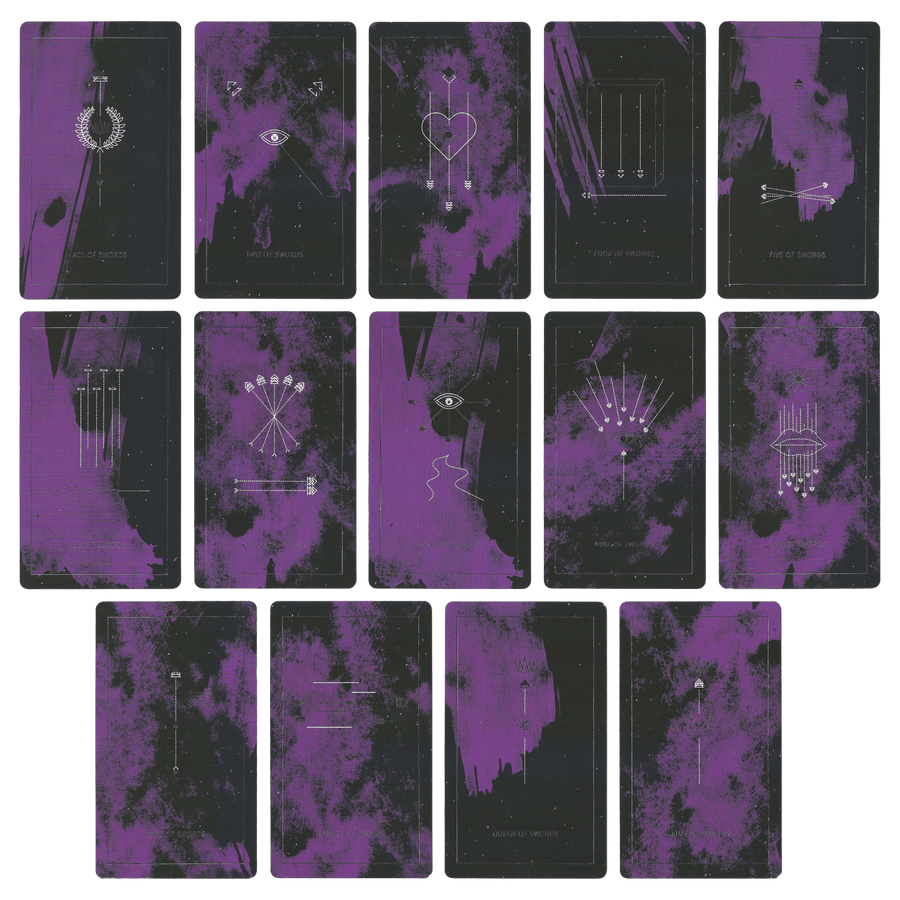 synesthesia tarot swords minor arcana cards