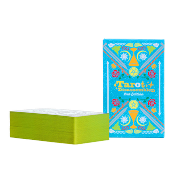 tarot disassembled 2nd edition blue box and green card edges