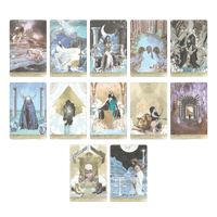 the moonchild tarot deck by danielle noel (Starseed Designs inc.) first twelve major arcana cards