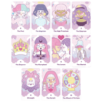 the pastel journey tarot deck by Vanessa Somuayina (Beau Life) major arcana cards 0 to 10