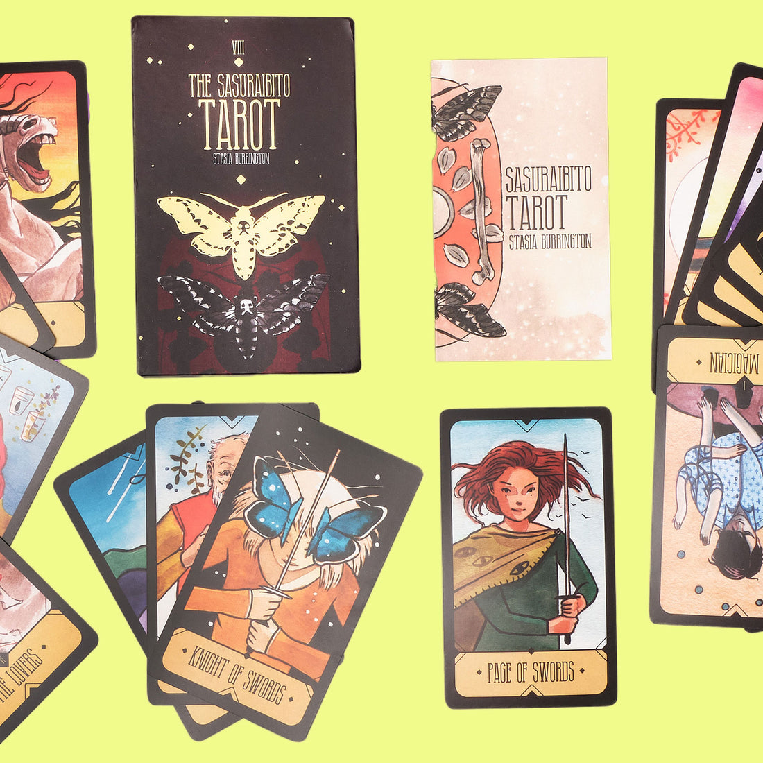 sasuraibito tarot deck content by stasia burrington