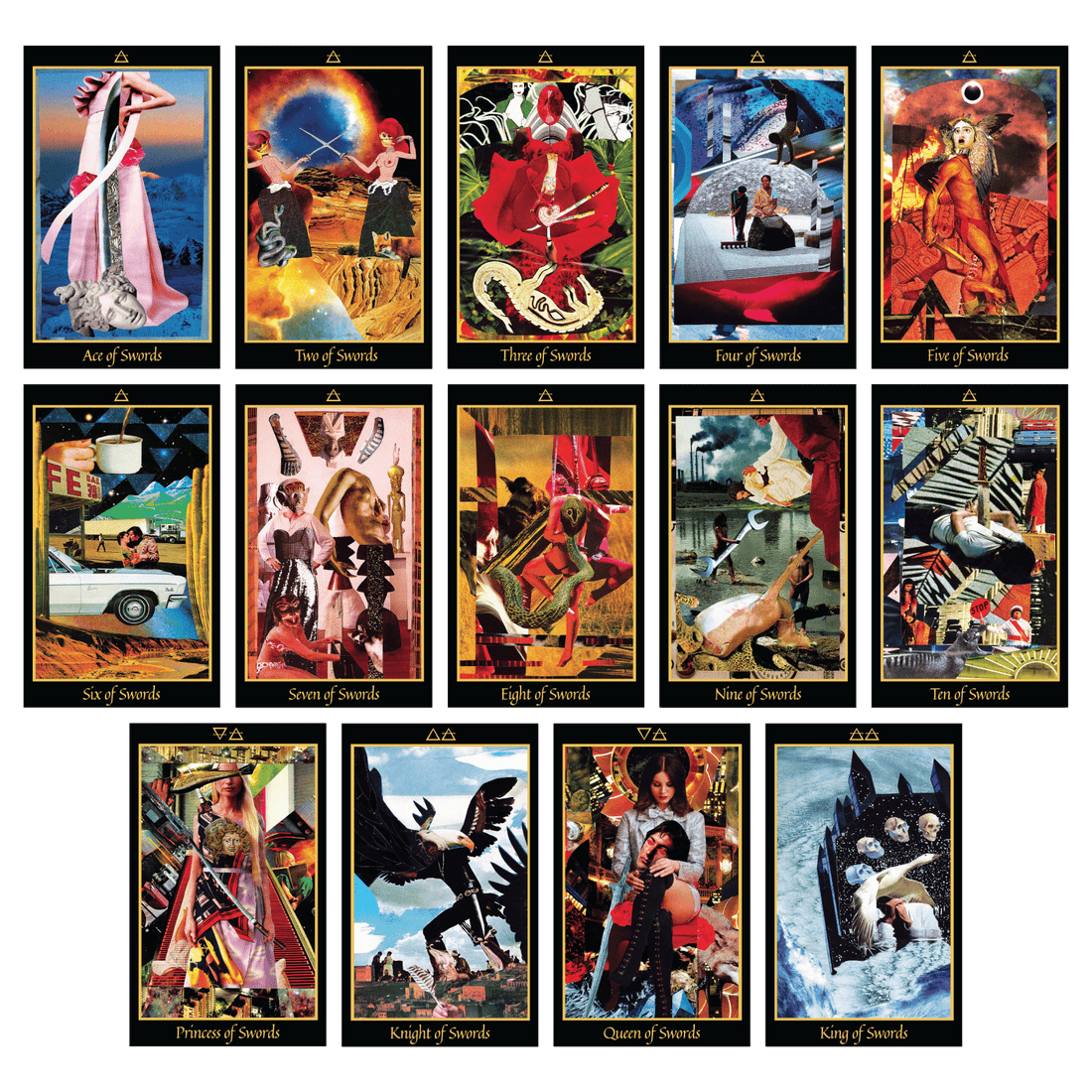 the telezma tarot swords