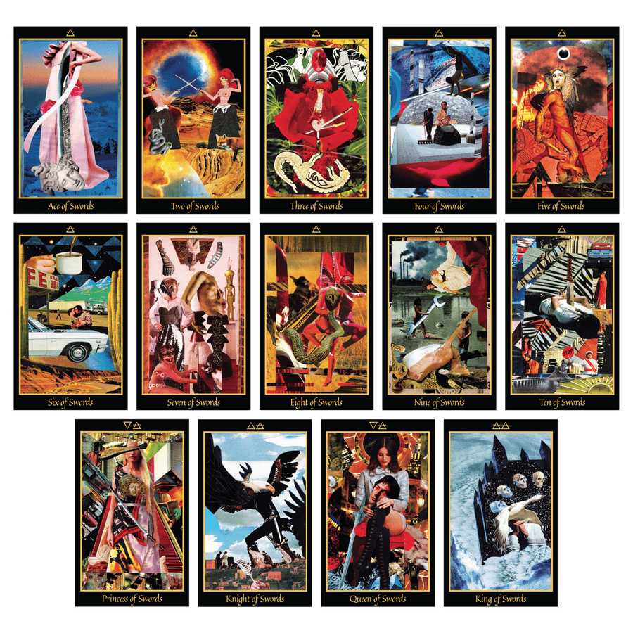 the telezma tarot swords